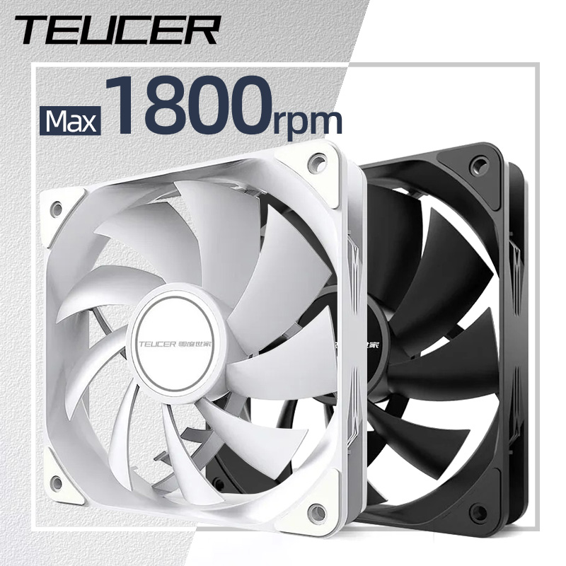 Pc Water Cooling - Teucer 12cm Wentylator podwozia Sterowanie PWM