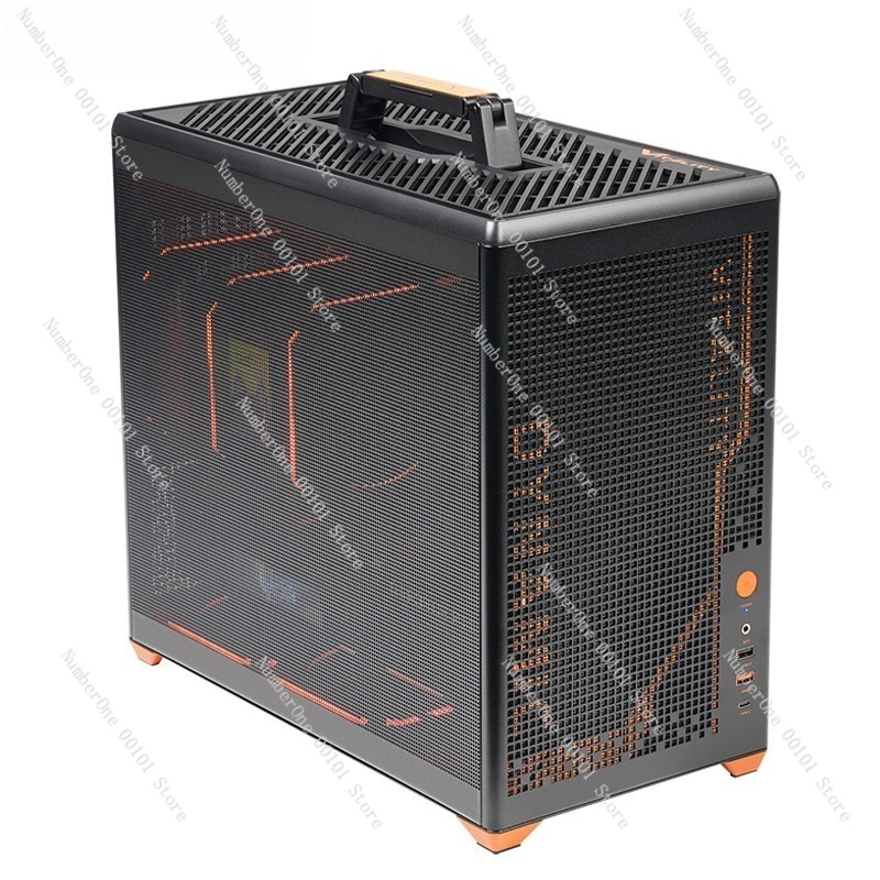 Pc Gaming Liquid - Przenośna, ręczna obudowa komputerowa MATX z