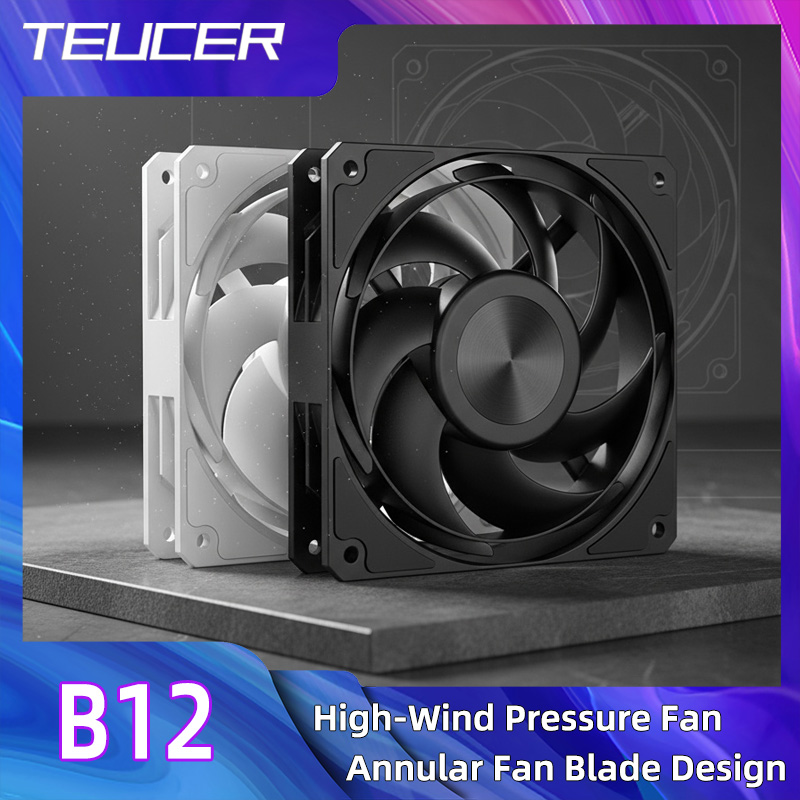 Pc Gaming Liquid - Wentylator chłodzący procesor TEUCER 120mm, wysokowydajny,
