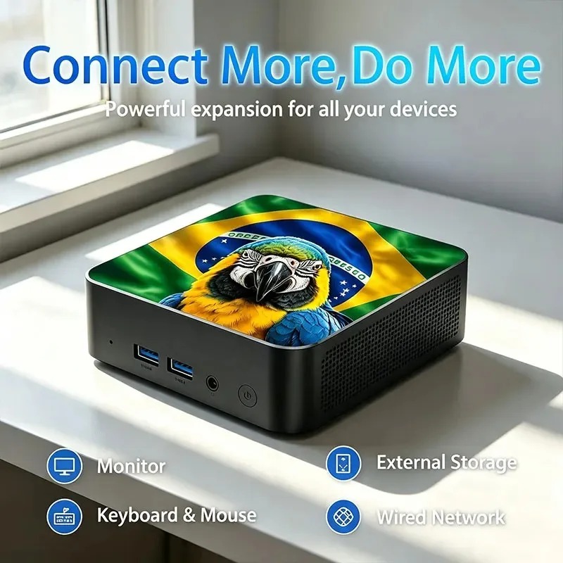 Meksyk Brazylia Flaga Mini PC  – Pc Gaming Intel recenzja i cena