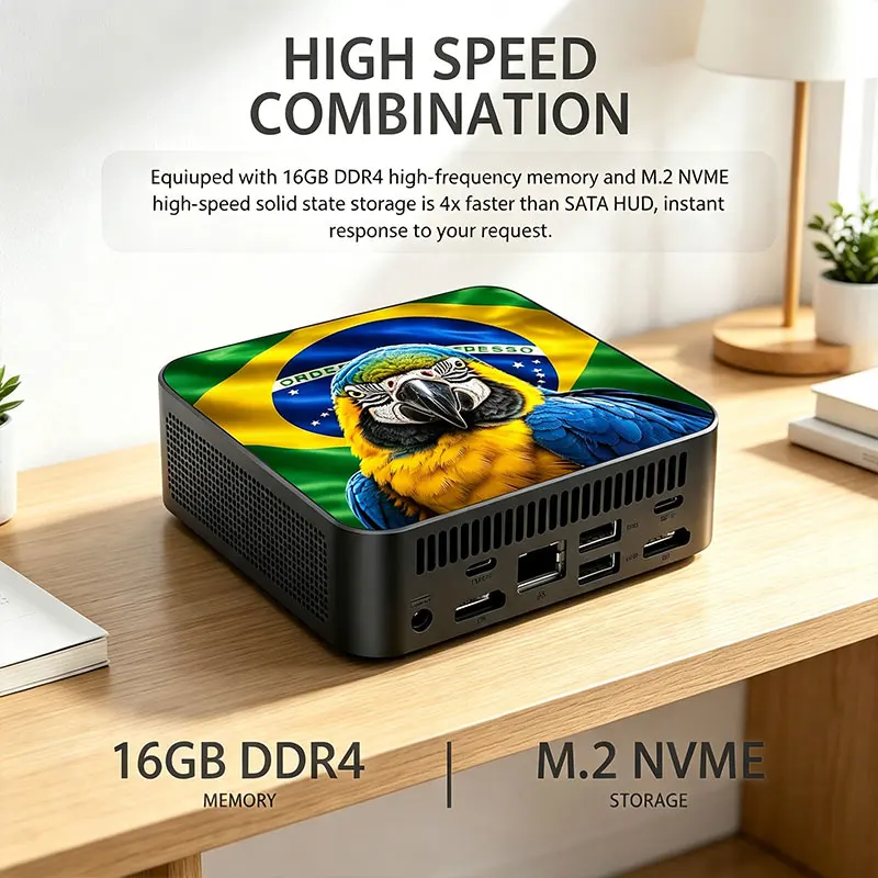 Mini PC z motywem flag Meksyku – Pc Gaming Intel recenzja i cena
