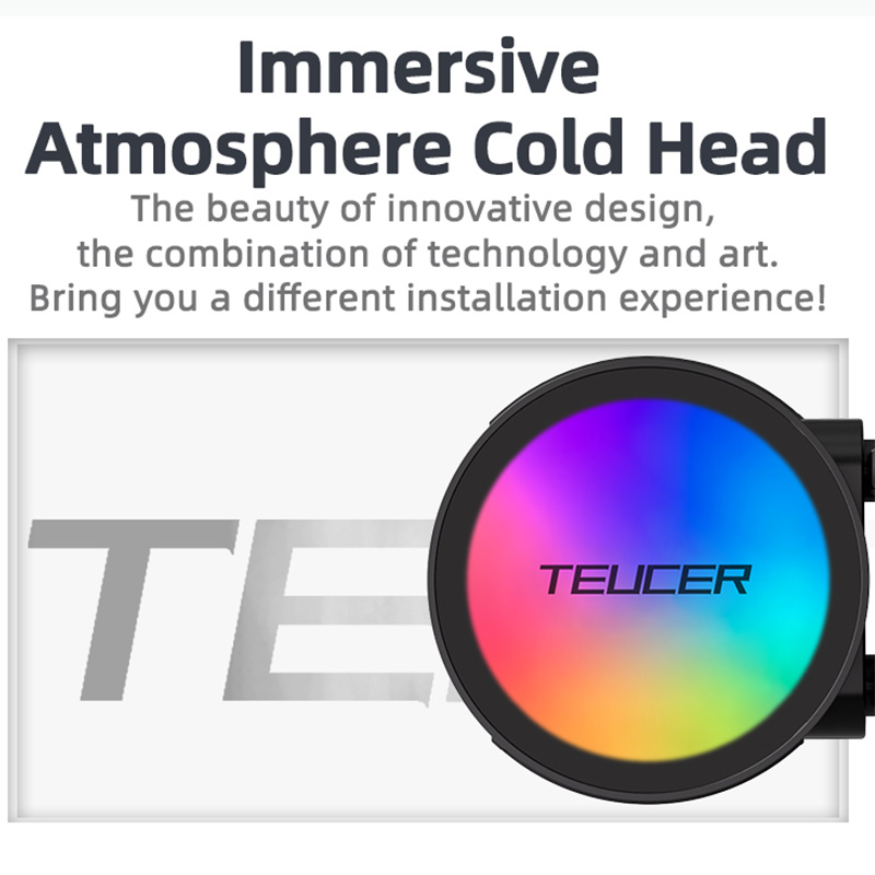TEUCER AF-120 Water Cooler 12c – Pc Gaming Liquid recenzja i cena